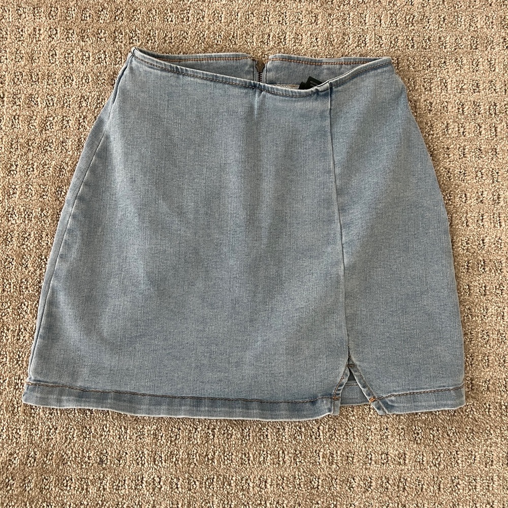 Wild Fable Light Blue Mini Skirt